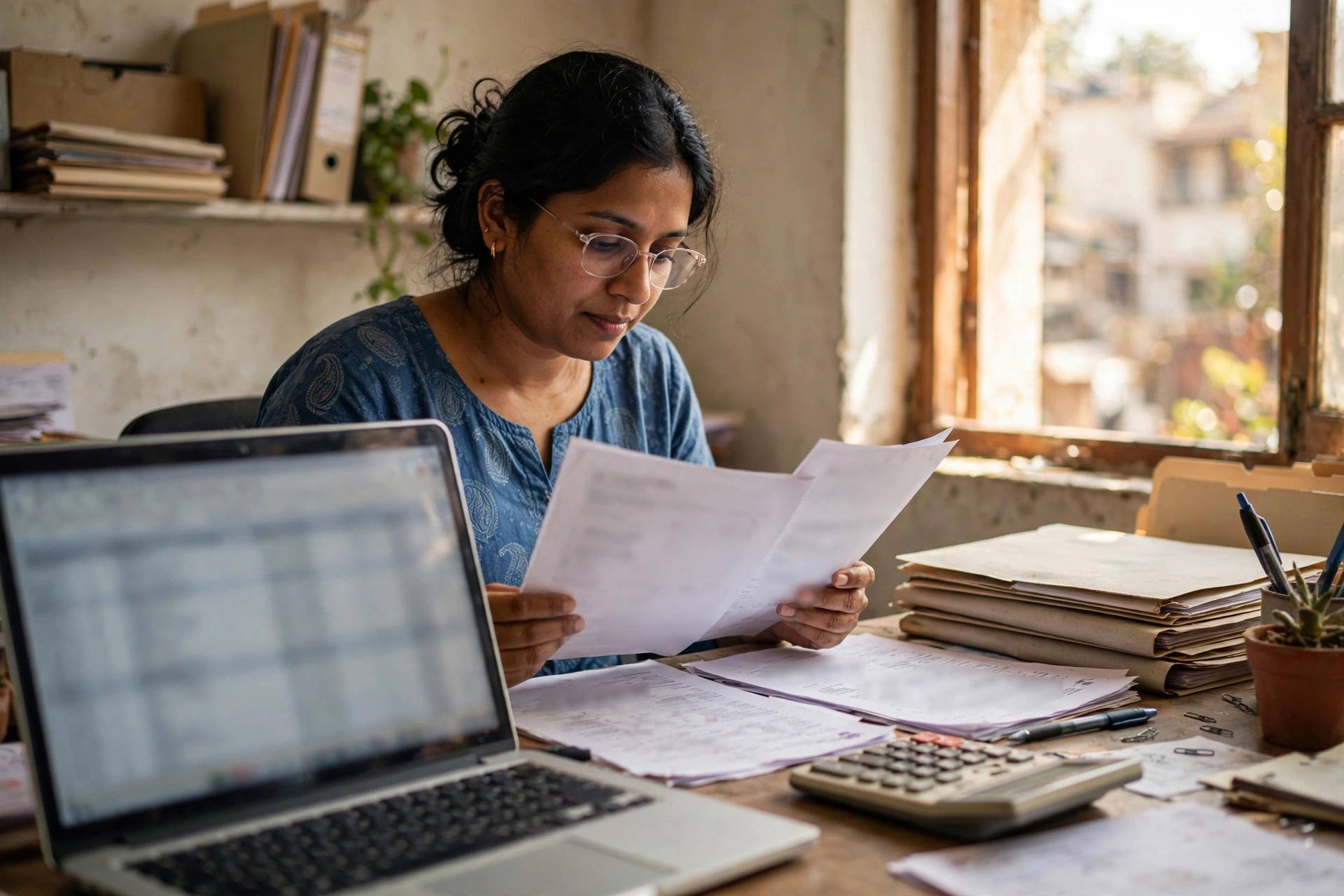 EPFO ECR Deadline 2026 - employer filing ECR return on laptop