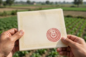 Bihar land records certificate