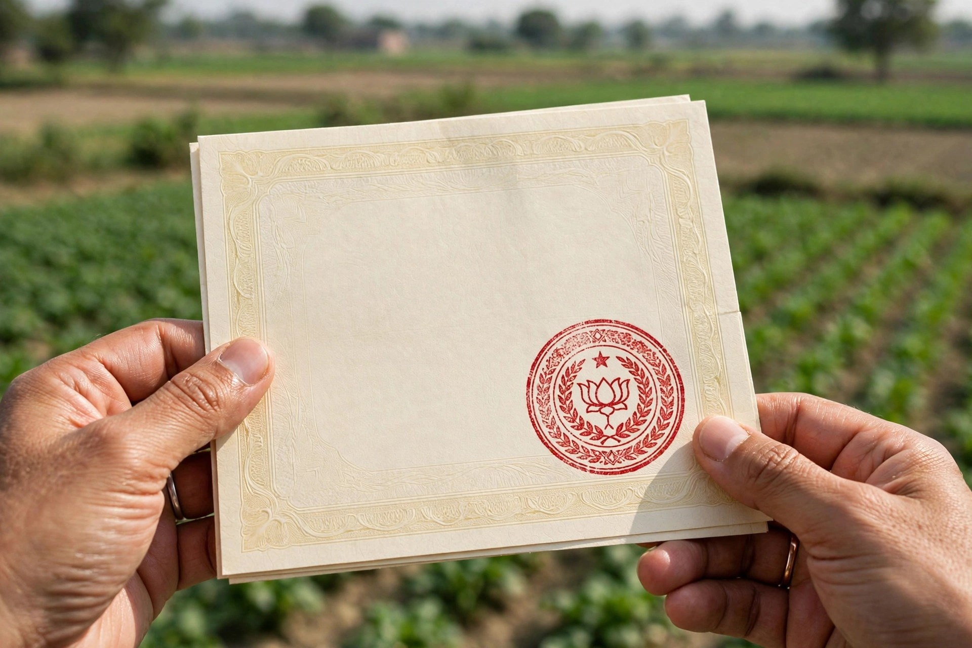 Bihar land records certificate
