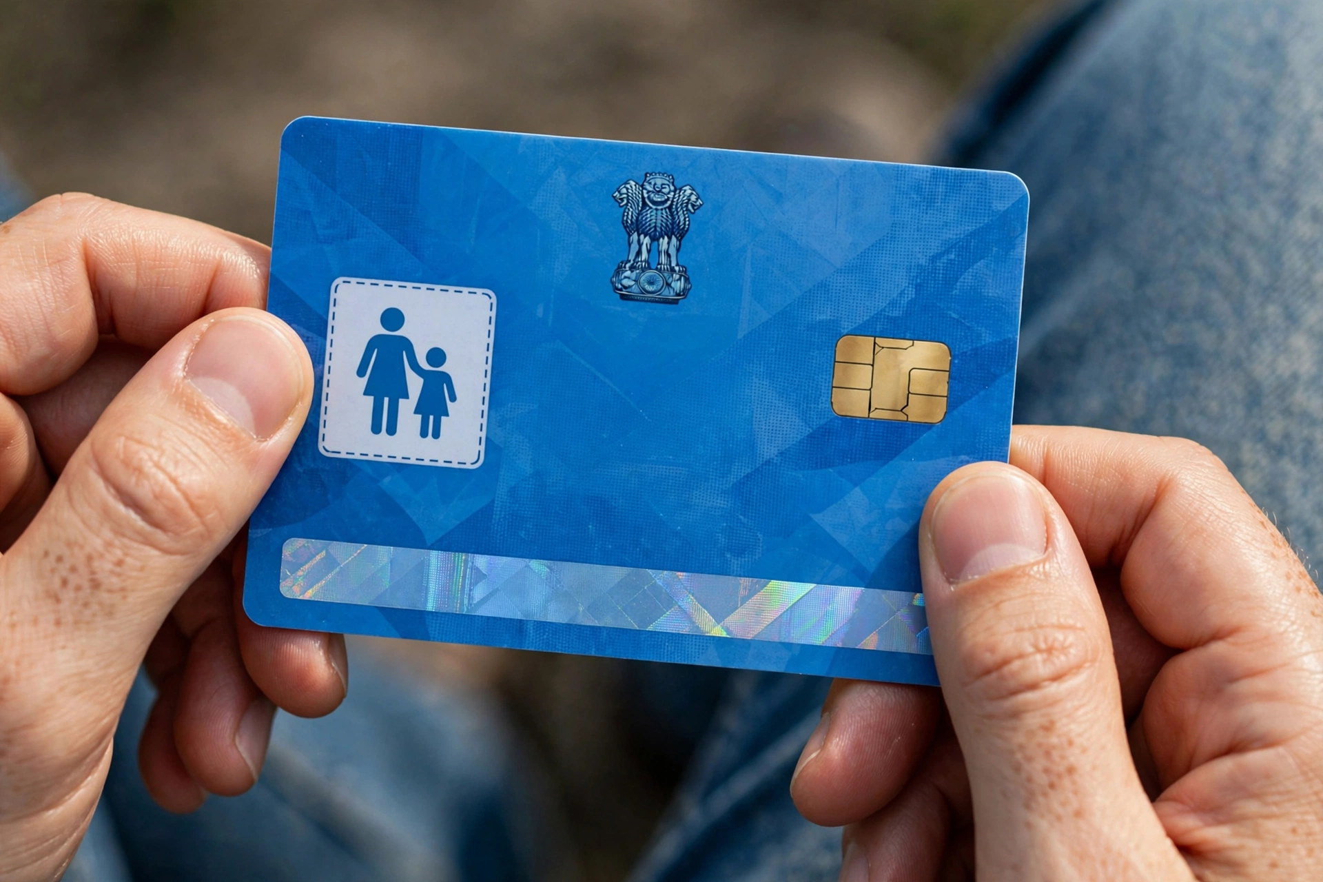 Family identity via Jan Aadhaar card