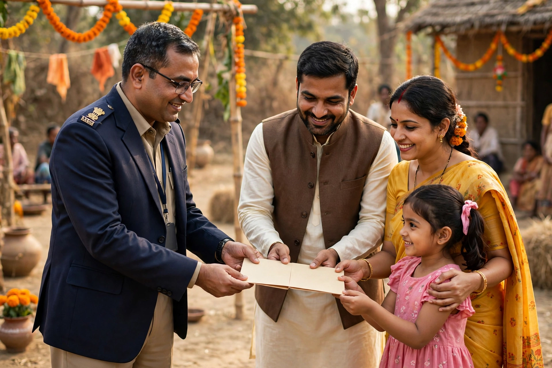 Ladli Laxmi certificate