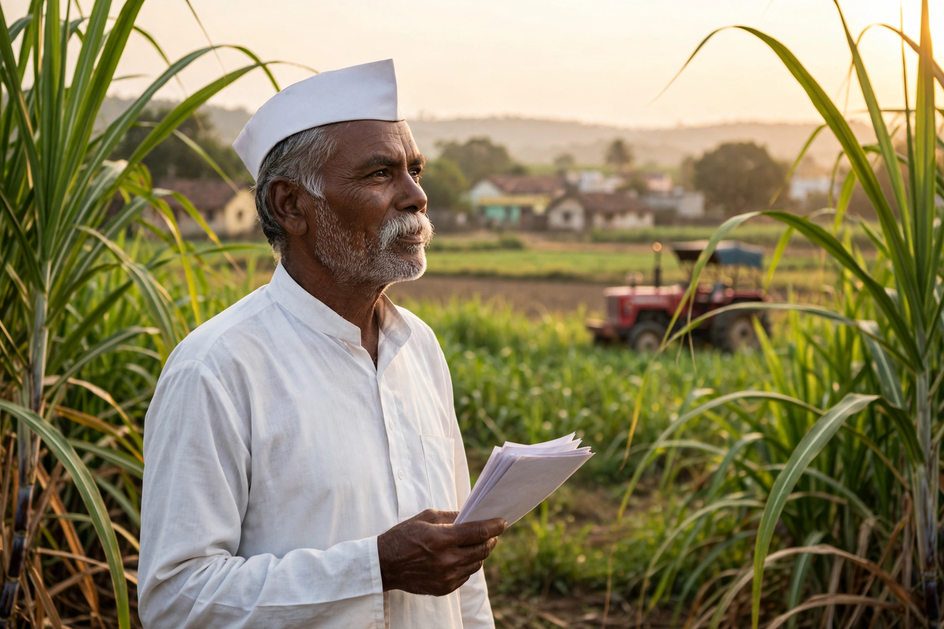 maharashtra karj mafi list 2026 - किसान लिस्ट में नाम चेक करते हुए