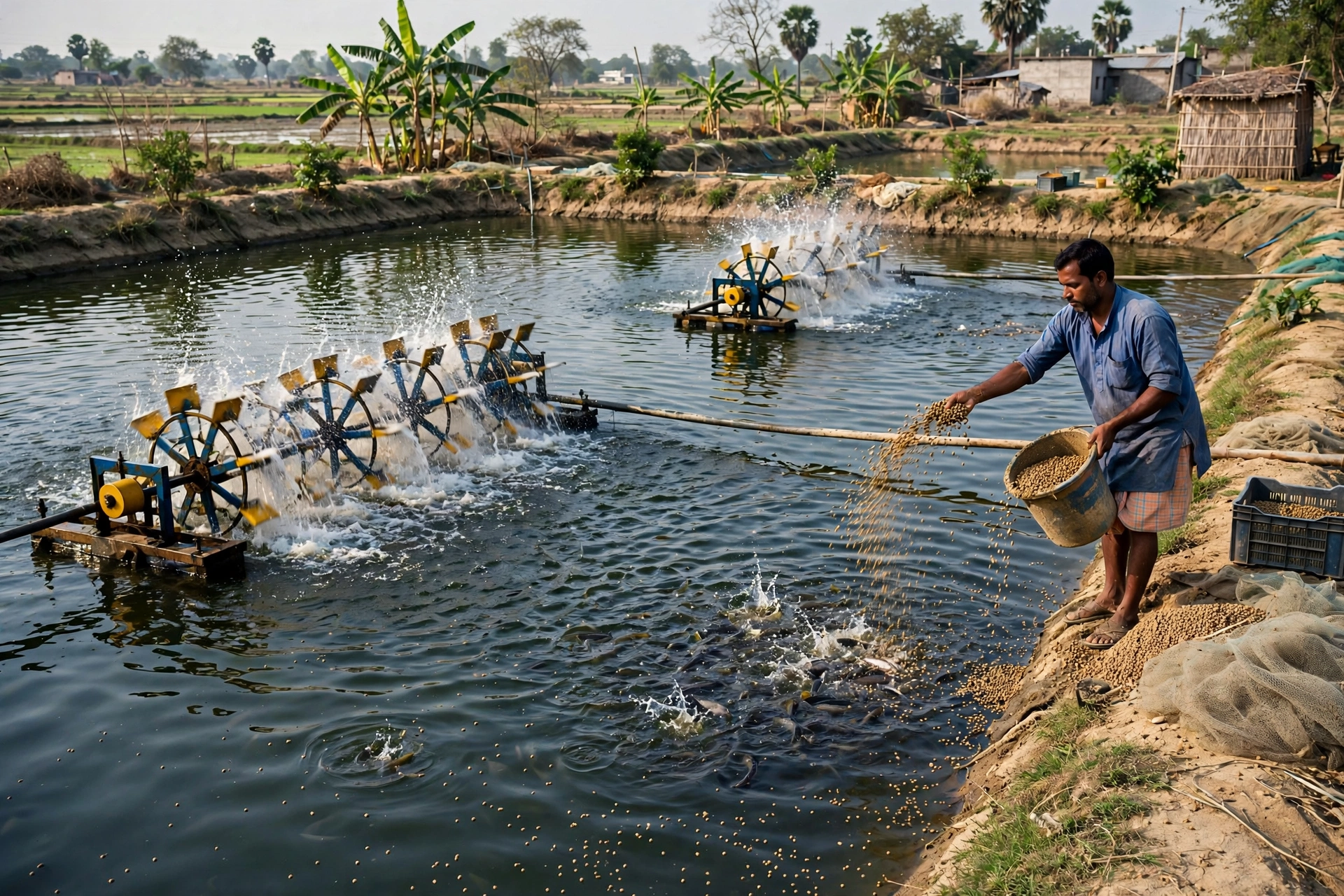 Fish farming subsidy under PM Matsya Sampada Yojana