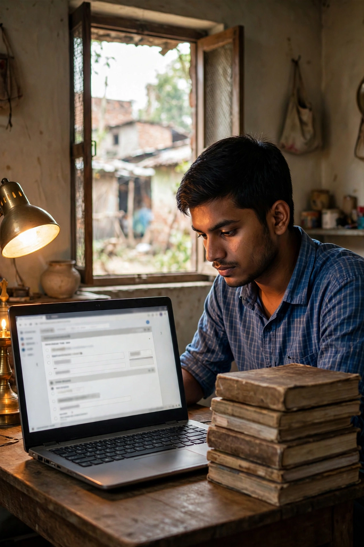 MedhaSoft Bihar 2026 – Bihar student checking scholarship status on the medhasoft.bih.nic.in portal