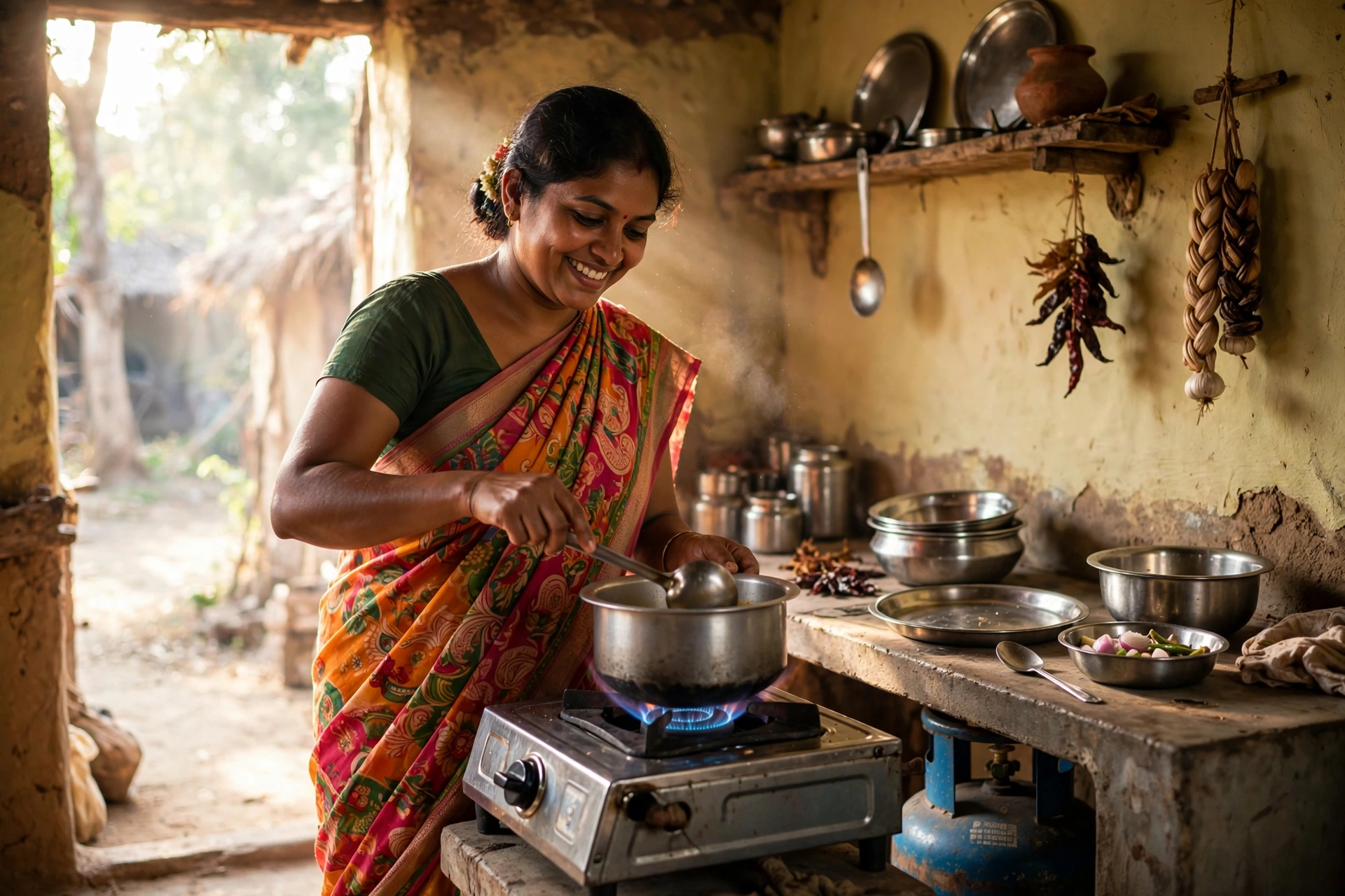 PM Ujjwala Yojana 2026 - free LPG gas connection beneficiary family