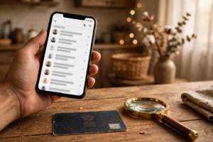 Ration card check with smartphone