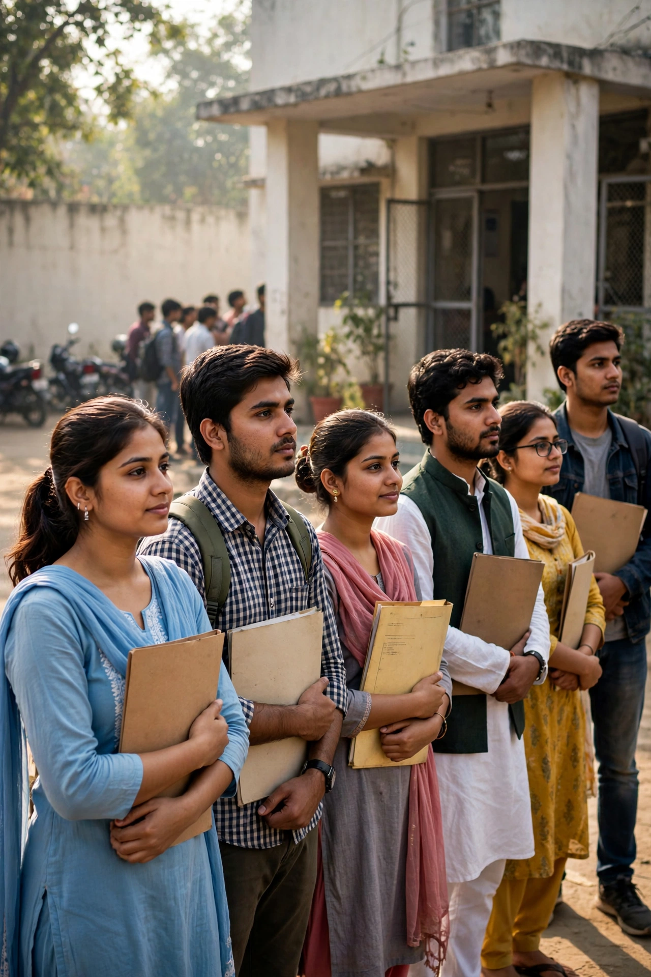 Rojgar Sangam UP 2026 – young job seekers registering on the UP Rojgaar Sangam employment portal